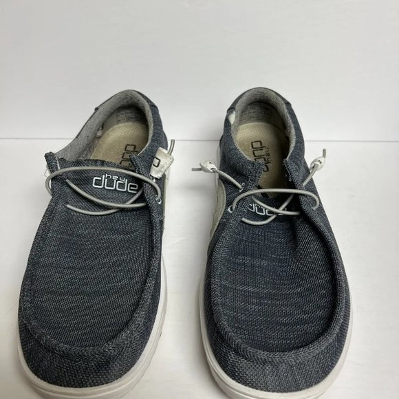 Hey Dude Mens Wally Free Loafer Gray Size 14 M